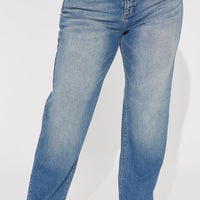 Sicily Straight Leg Jeans - Medium Wash