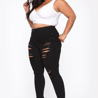 Tris Skinny Jeans - Black