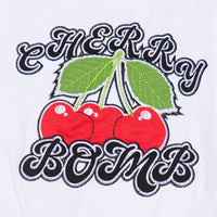 Cherry Bomb Bomber Jacket - Red/combo