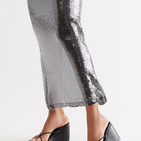 Avi Thong Wedges - Black