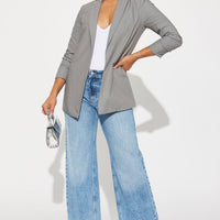 The Ashley Blazer - Grey