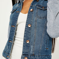 His Name Was Tustin Denim Jacket - Medium Wash