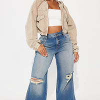 Ellie Corduroy Jacket - Tan