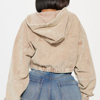 Ellie Corduroy Jacket - Tan