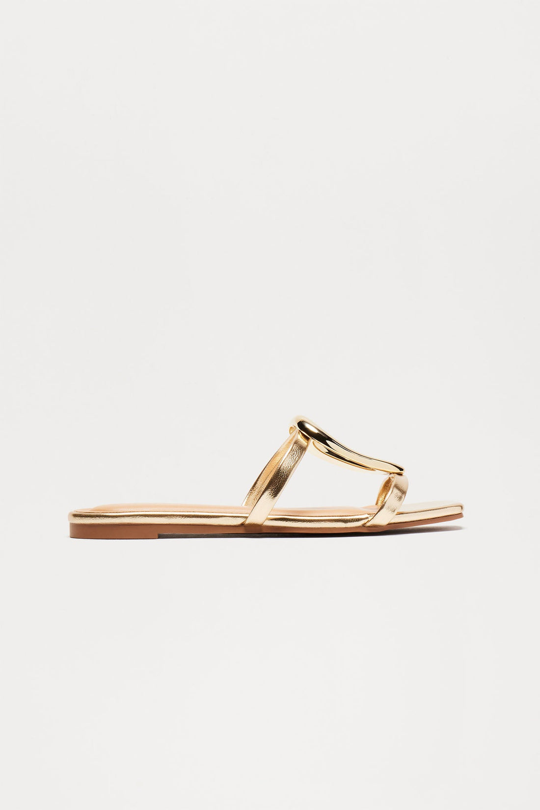 Amaia Hardware Sandals - Gold
