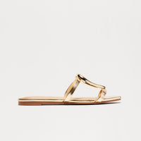 Amaia Hardware Sandals - Gold