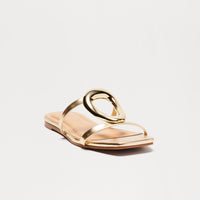 Amaia Hardware Sandals - Gold