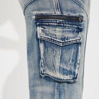 Superstitions Tinted Denim Joggers - Medium Wash