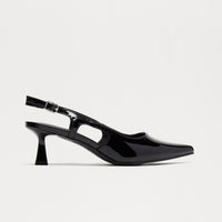 Alena Slingback Pumps - Black