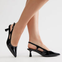 Alena Slingback Pumps - Black