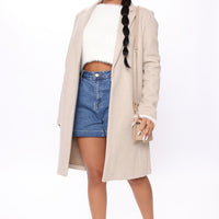 Long Nights Coat - Oatmeal
