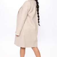 Long Nights Coat - Oatmeal