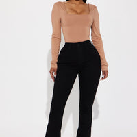 Toledo Sculpting Stretch Bootcut Jeans - Black