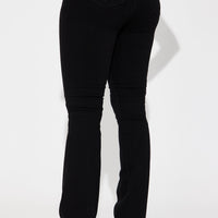 Toledo Sculpting Stretch Bootcut Jeans - Black