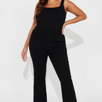 Harper Sculpting Stretch Flare Jeans - Black