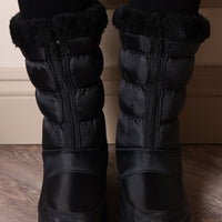 Aviana Faux Fur Boot - Black