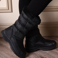 Aviana Faux Fur Boot - Black