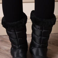Aviana Faux Fur Boot - Black
