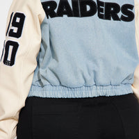 Raiders Denim Jacket - Denim