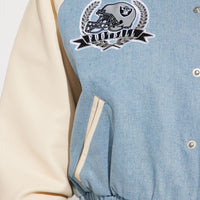Raiders Denim Jacket - Denim