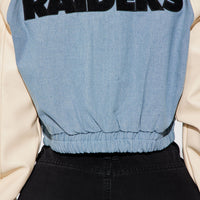 Raiders Denim Jacket - Denim