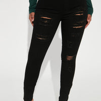 Tris Skinny Jeans - Black
