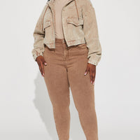 Ellie Corduroy Jacket - Tan