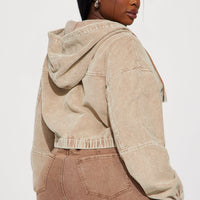 Ellie Corduroy Jacket - Tan
