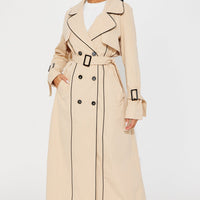 Always Classic Belted Trench - Khaki