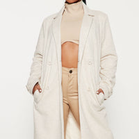 All Business Baby Coat - Taupe