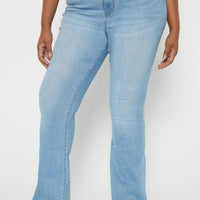 Tall Dare To Flare Jeans - Medium Blue Wash