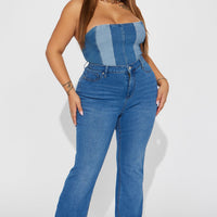 Tucson Booty Lifting Stretch Bootcut Jeans - Medium Wash