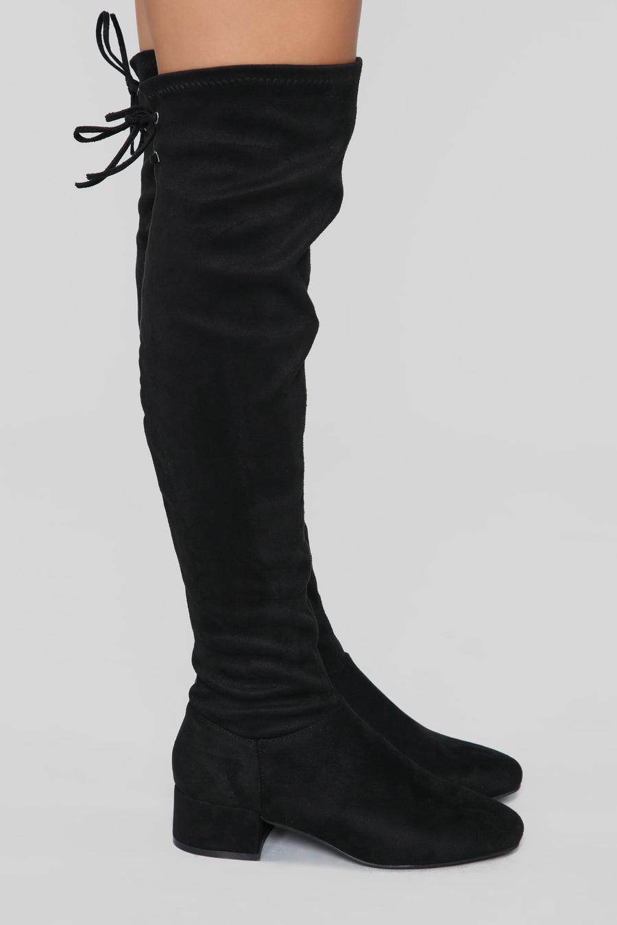 Actions Please Flat Boot - Black