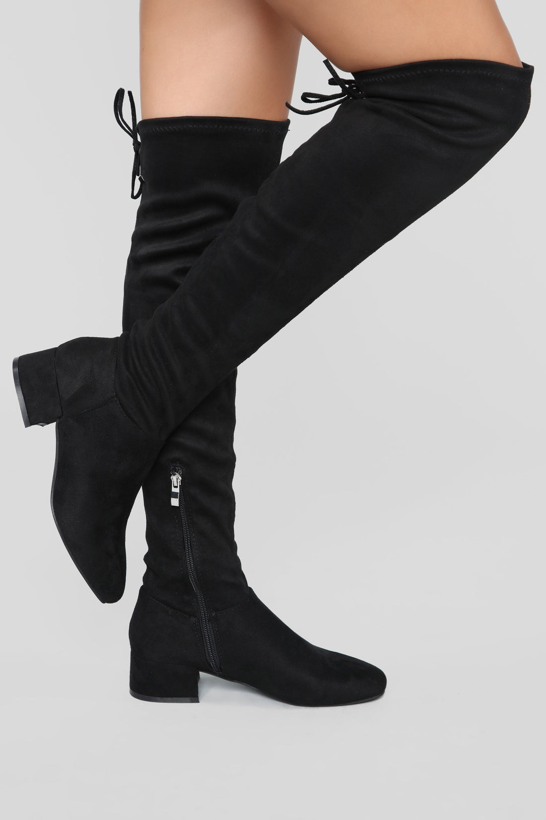Actions Please Flat Boot - Black