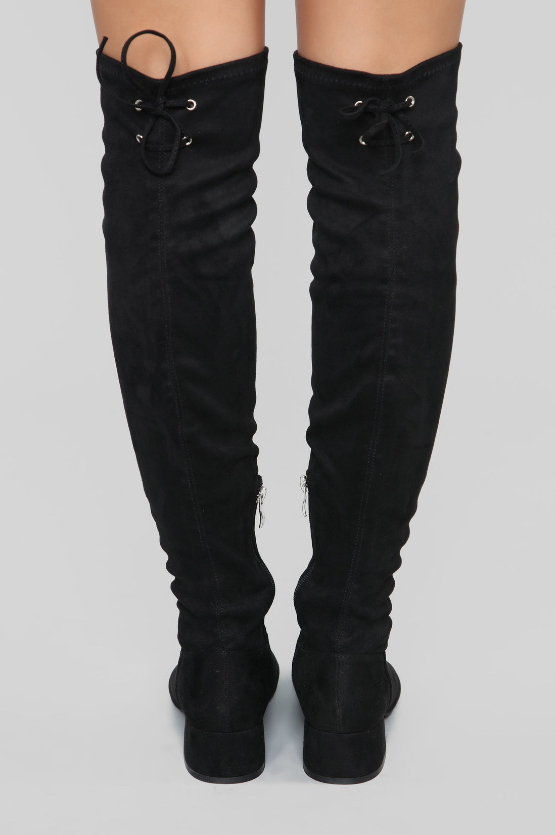 Actions Please Flat Boot - Black