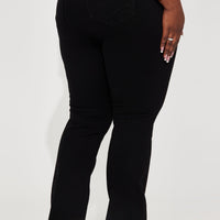 Toledo Sculpting Stretch Bootcut Jeans - Black