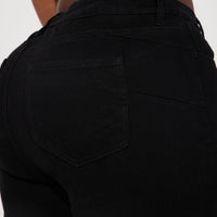 Toledo Sculpting Stretch Bootcut Jeans - Black