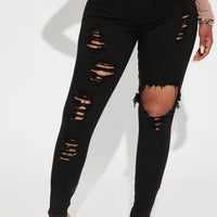 Glistening Jeans - Black