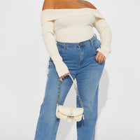 Classic 90s Low Stretch Straight Leg Jeans - Vintage Blue Wash