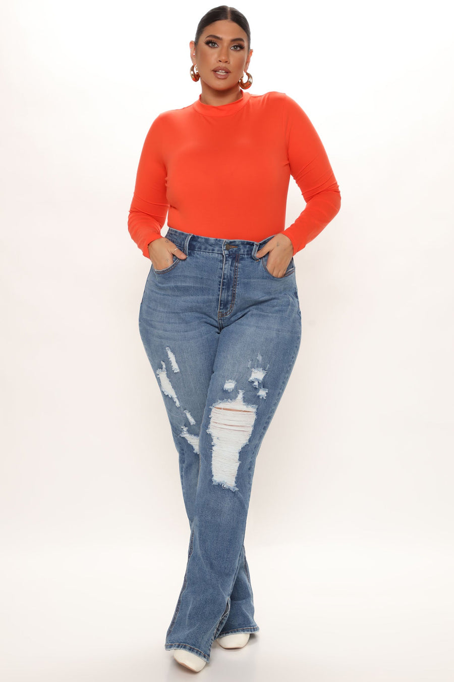 Tall Killing 'Em Kindly High Rise Jeans - Medium Blue Wash
