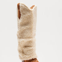 Baxter Sherpa Boots - Beige/Brown