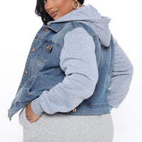 His Name Was Tustin Denim Jacket - Medium Wash