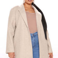 Long Nights Coat - Oatmeal
