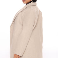 Long Nights Coat - Oatmeal