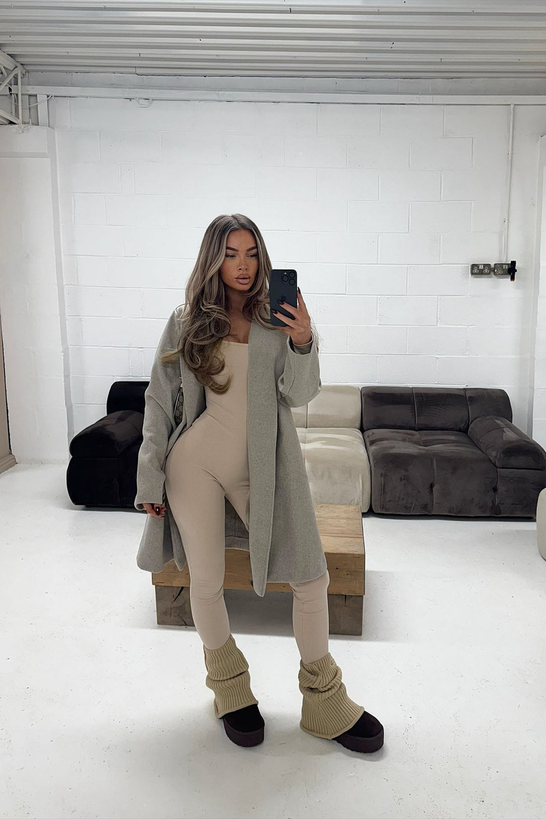 Long Nights Coat - Oatmeal