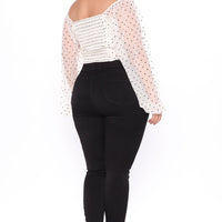 Snatch Me Tight Booty Lifter Skinny Jeans - Black