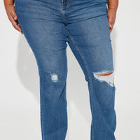 Seven Heavens Stretch Flare Jeans - Medium Wash