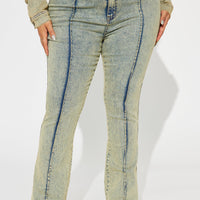 Vittoria Tinted Stretch Skinny Jeans - Light Wash