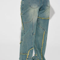 Belmont Baggy Tinted Jean - Medium Wash