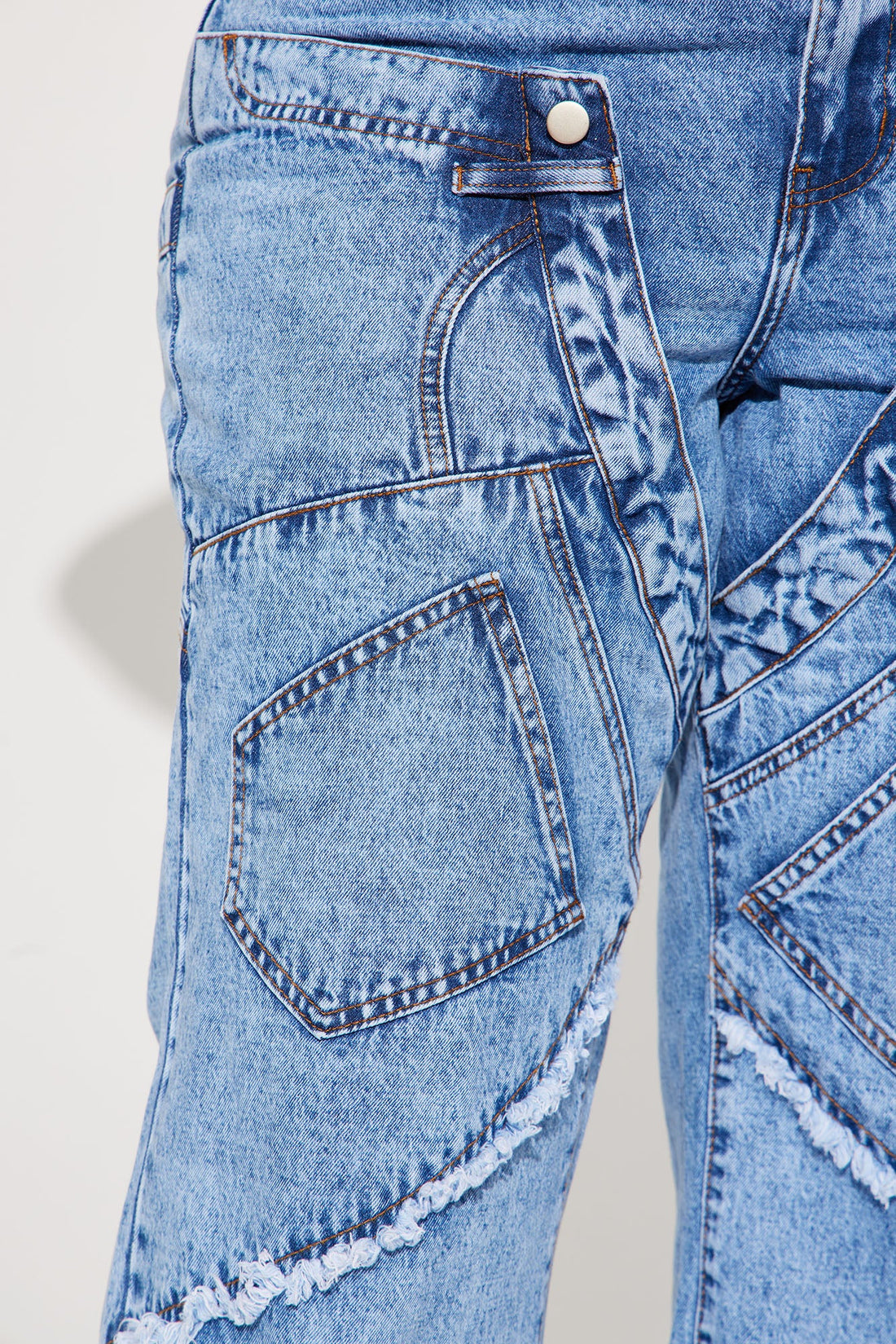 Taking A Chance Easy Waist Wide Leg Jeans - Light Wash